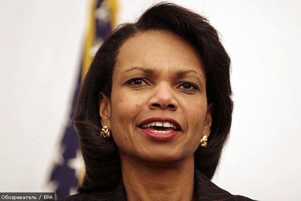 Райс назвала загрозу Путіна Україні "неприйнятною риторикою"