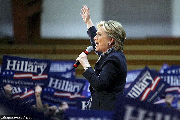 Хиллари Клинтон снова на высоте