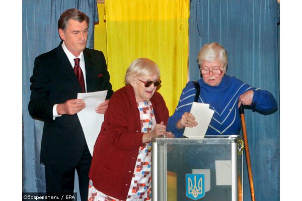 Ющенко готовят политическую могилу