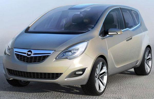 Первые фото концепта Opel Meriva