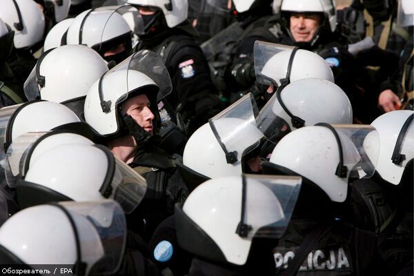 Полицейские Косово увольняются в знак протеста