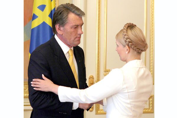 Тимошенко увильнула от Ющенко?