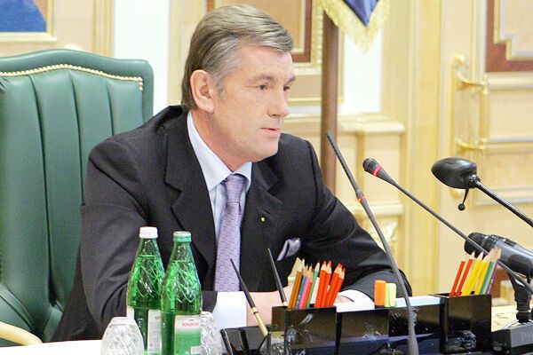 Ющенко уехал в Альпы вступать в ВТО