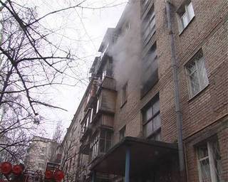 Клубы густого дыма не на шутку напугали киевлян