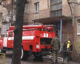 Клубы густого дыма не на шутку напугали киевлян