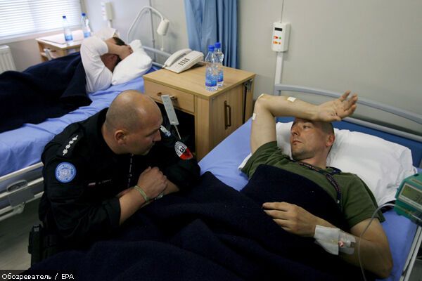 Українські миротворці не дотягли дев'ять днів ...