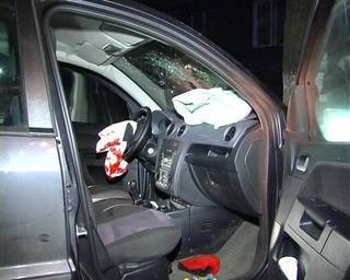 Сп’яніла  водійка не розминулася з припаркованим авто