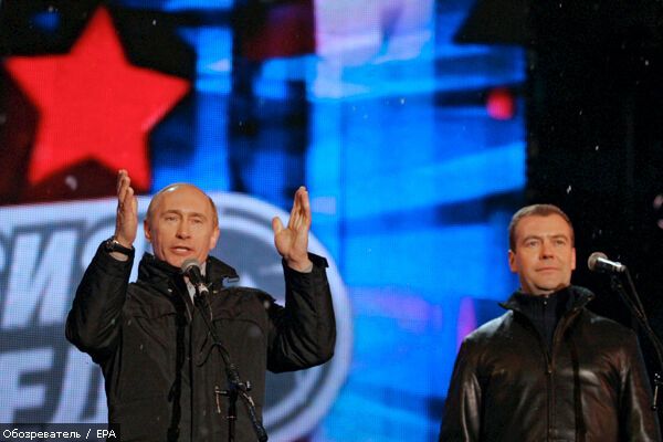 Путин отдал Медведеву «престол»