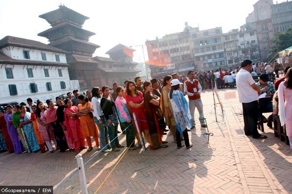 В  Непале проходят исторические выборы