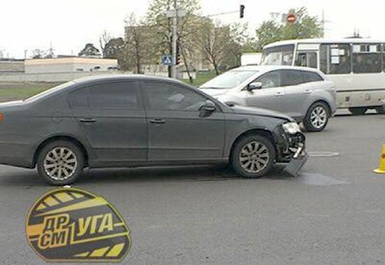 На бульваре Перова беременная женщина попала в ДТП (фото)