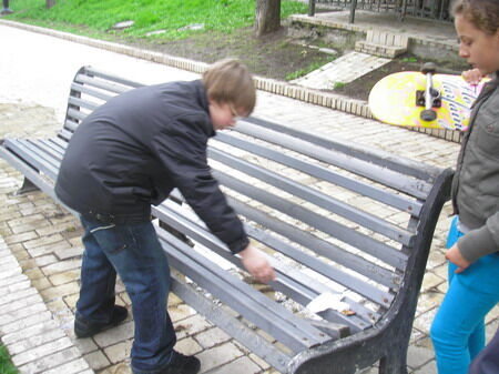 Прохожие стали жертвами киевских "террористов"