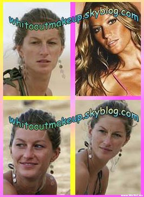 Шок!Звёзды без макияжа