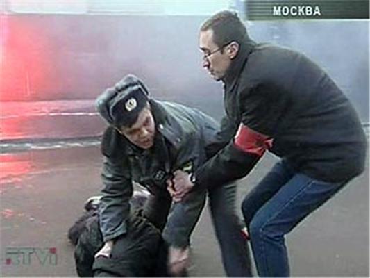 На Красной площади избили нацболов