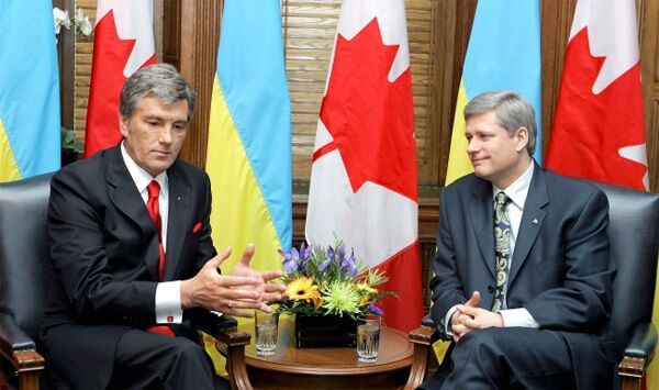 Ющенко приблизил Канаду к Украине