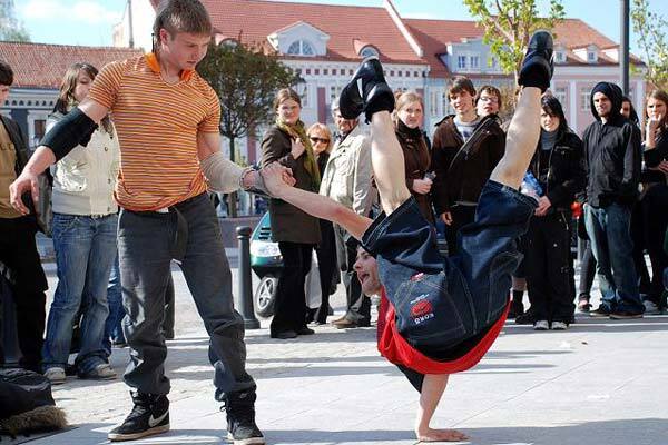 В Литве проходит День уличных музыкантов