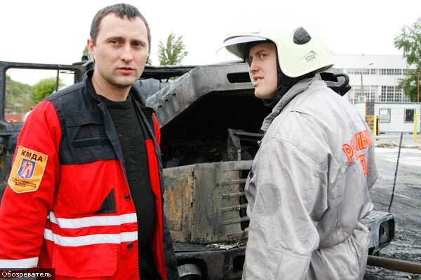 В Киеве возле автозаправки взорвался бензовоз