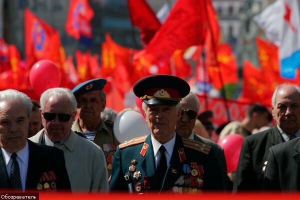 По Киеву прошел торжественный марш Победы
