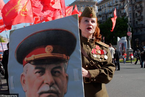 По Киеву прошел торжественный марш Победы