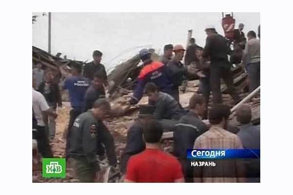 Взрыв в Ингушетии убил ребенка и разрушил два магазина