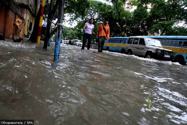 700 тысяч человек пострадали от наводнения в Индии