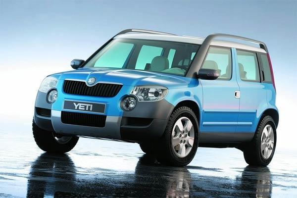 Skoda Yeti появится в 2009 году