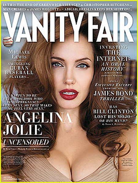 Анджелина Джоли снялась для июльского Vanity Fair