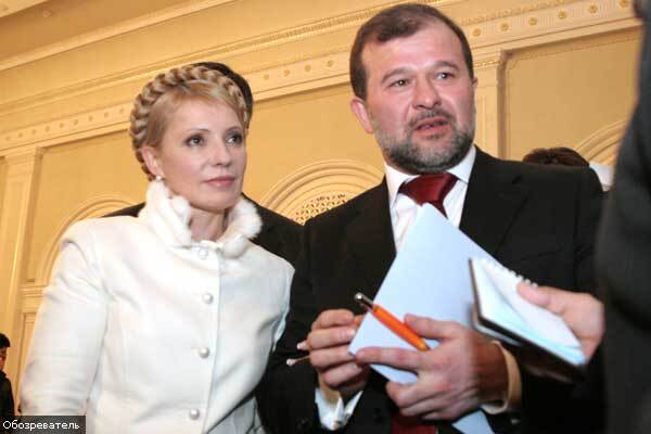 Тайная вечеря Тимошенко и Балоги успокоила премьера