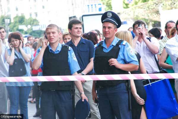 В здании мэрии Киева случился пожар