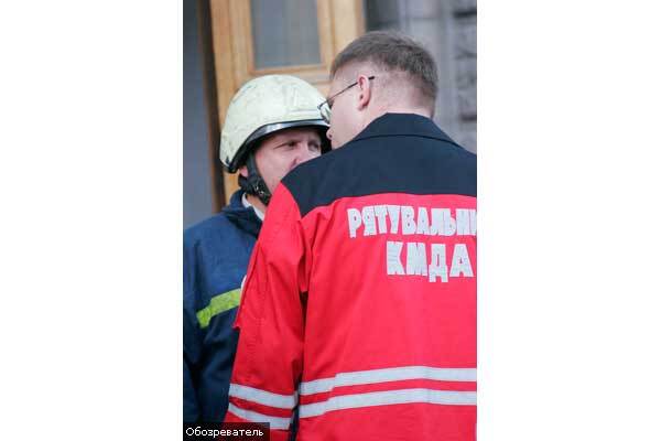 В здании мэрии Киева случился пожар