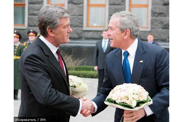 Бушу понравился День дурака у Черновецкого