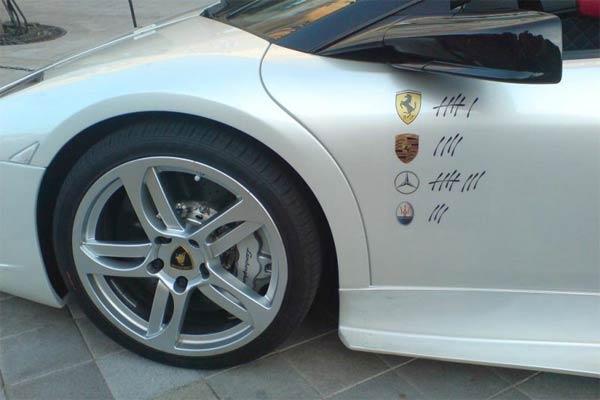 Боевые заслуги суперкара Lamborghini!