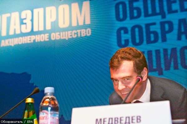Медведєв готує зміну керівництва "Газпрому"