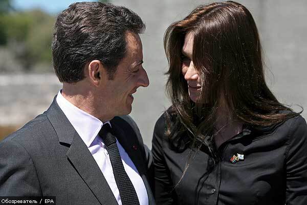 Карла Бруни-Саркози рассказала историю своей любви