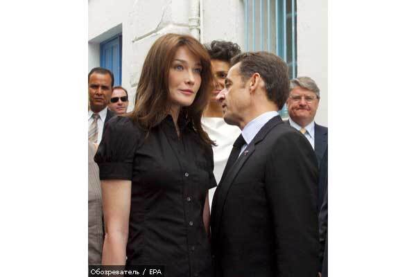 Карла Бруни-Саркози рассказала историю своей любви