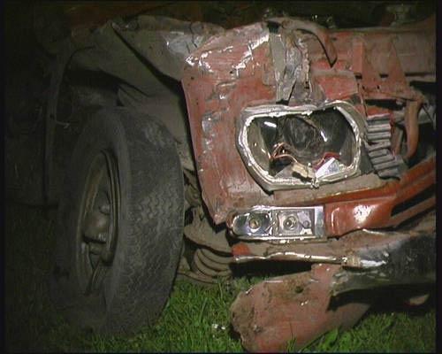 Жуткое ДТП в Киеве! Легковушку размазало о столб...