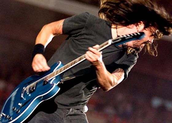 Led Zeppelin выступили с Foo Fighters