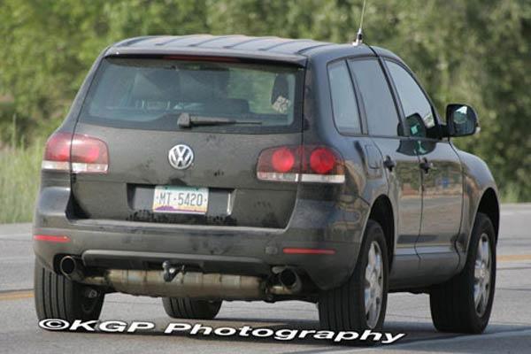 Volkswagen тестирует новое поколение Touareg, 15 июля 2008