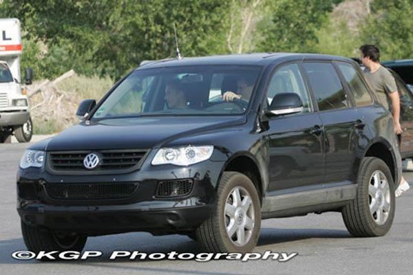 Volkswagen тестирует новое поколение Touareg, 15 июля 2008