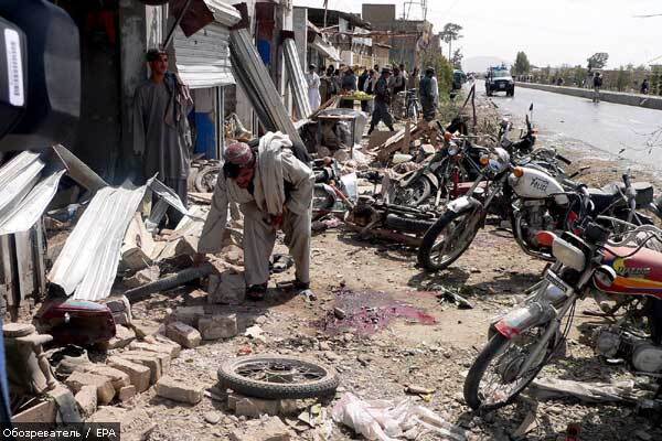 НАТО розбомбило 12 мирних афганців