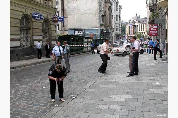 В центре Львова расстреляны два известных бизнесмена