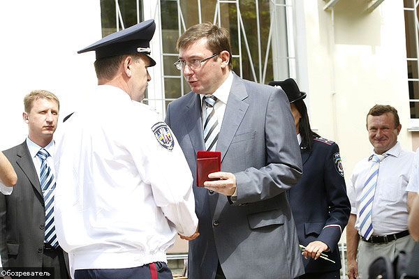 Луценко в лагере для нелегальных мигрантов
