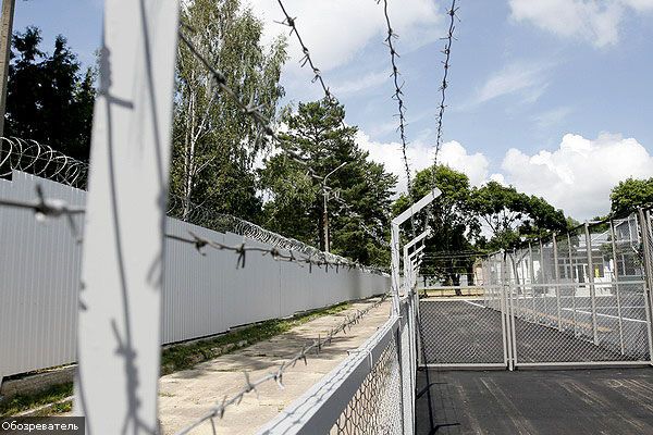 Луценко в лагере для нелегальных мигрантов