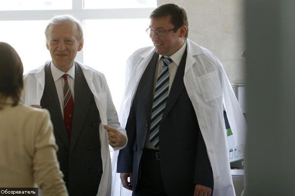 Луценко в лагере для нелегальных мигрантов