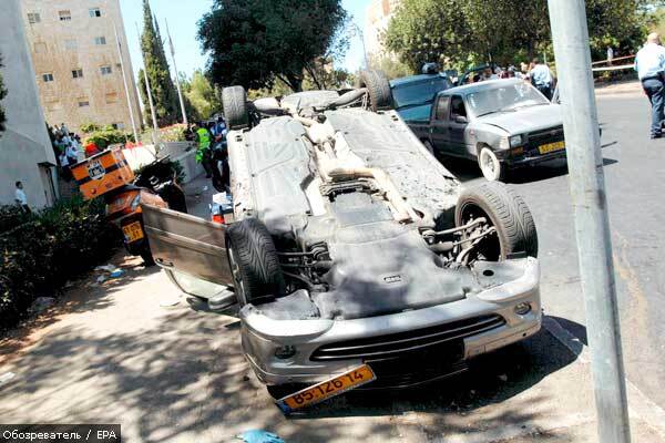 В Иерусалиме снова «тракторный» теракт