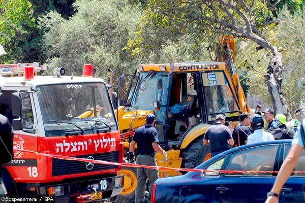 В Иерусалиме снова «тракторный» теракт