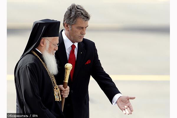 Ющенко встретился с Патриархом тет-а-тет