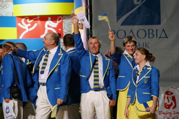 Олимпийская сборная Украины вылетела в Китай
