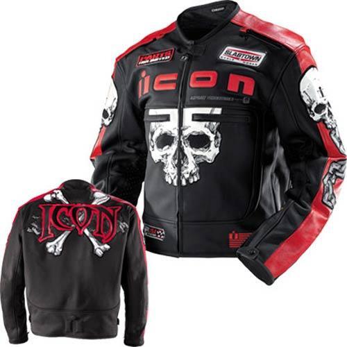 Мотокуртка ICON SKULL Black