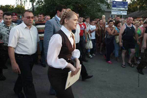 Тимошенко похвалила себе за боротьбу з повінню