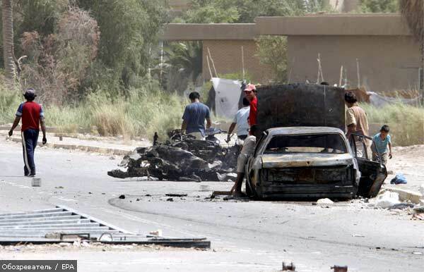 Вибух замінованого автомобіля убив трьох іракців